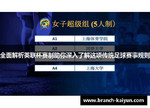 全面解析英联杯赛制助你深入了解这项传统足球赛事规则 全面解析英联杯赛制助你深入了解这项传统足球赛事规则